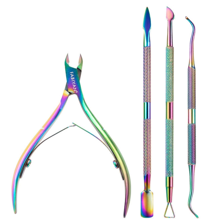 FABIYAN Stainless Steel Dead Skin Shear Steel Push Nail Art Tool Set, Specification: Set 3, Set 1, Set 2, Set 3, 3 Sets Set 4, Set 5, Set 6, Set 7, Set 8, Set 9, Set 11, Set 12, Set 13, Set 14, Set 15, Set 16