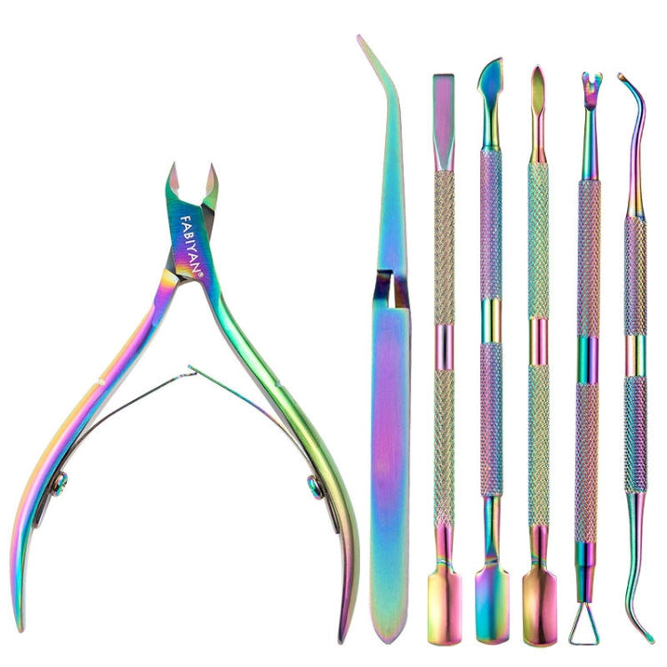 FABIYAN Stainless Steel Dead Skin Shear Steel Push Nail Art Tool Set, Specification: Set 3, Set 1, Set 2, Set 3, 3 Sets Set 4, Set 5, Set 6, Set 7, Set 8, Set 9, Set 11, Set 12, Set 13, Set 14, Set 15, Set 16