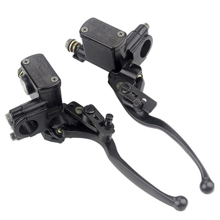 ATV Four-Wheeled Car UTV Kart Front And Rear Brakes Pump Disc Brake Handle Oil Pump Hand Brake With Assist Brake, Left, Right