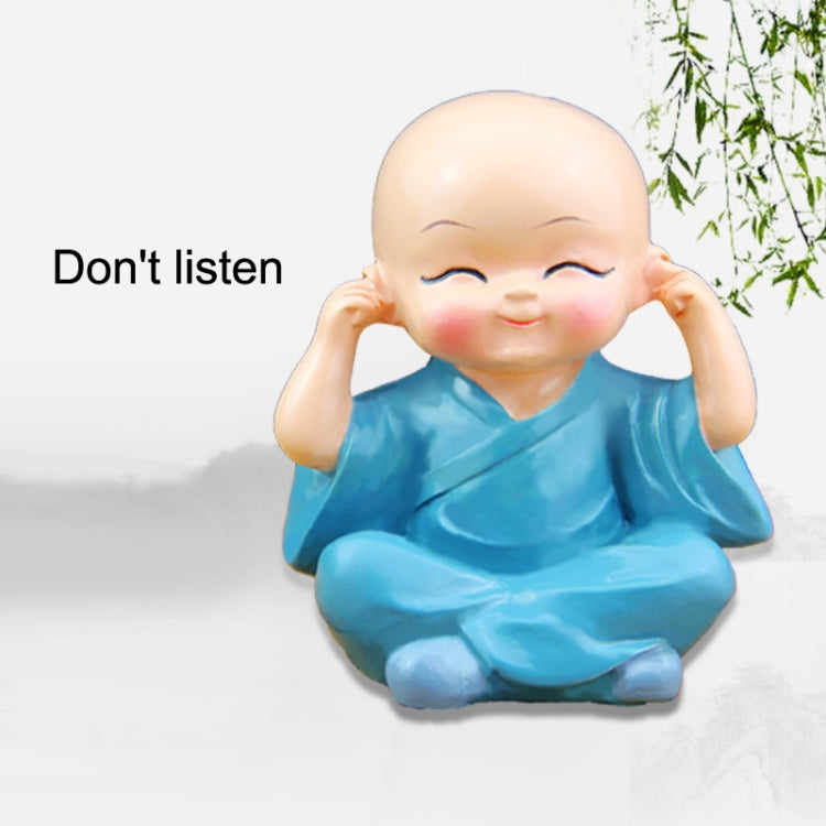 In Car Cute Four Little Monks Ornaments Car Interior Decorations Specification:, Not Swing