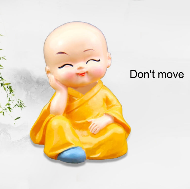 In Car Cute Four Little Monks Ornaments Car Interior Decorations Specification:, Not Swing