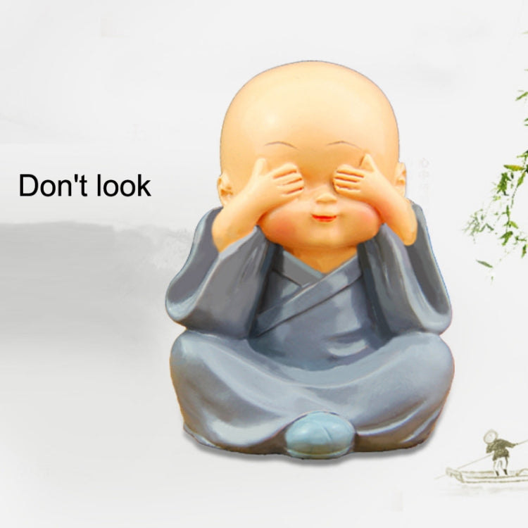 In Car Cute Four Little Monks Ornaments Car Interior Decorations Specification:, Not Swing