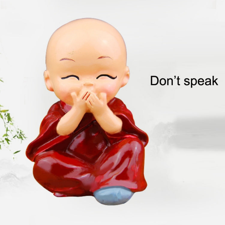 In Car Cute Four Little Monks Ornaments Car Interior Decorations Specification:, Not Swing