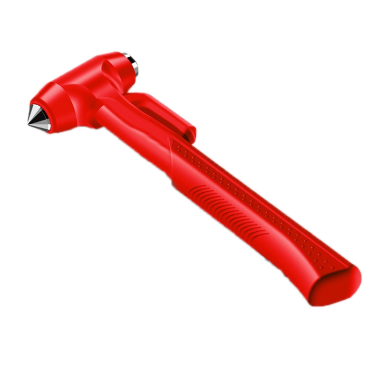 Car Safety Life-Saving Hammer Car Emergency Multifunctional Window Breaker, Upgraded Black, Upgraded Red, Ordinary Red, Deluxed Black With Fixed Rack, Deluxed Red With Fixed Rack, Deluxed Silver 3 in 1