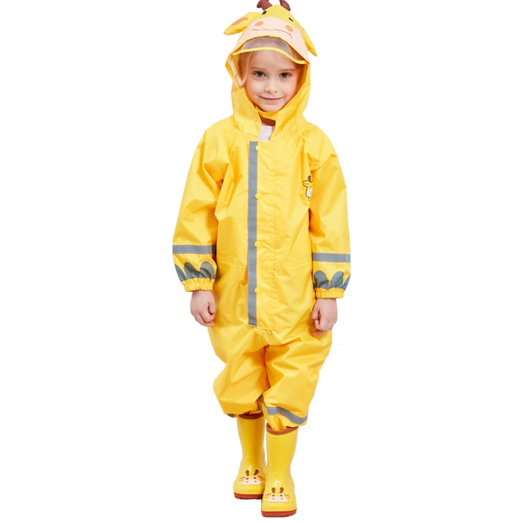 Children One-Piece Raincoat Boys And Girls Lightweight Hooded Poncho, S, L, M