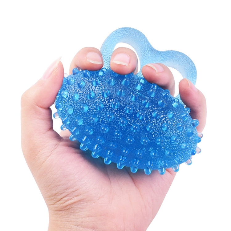 TPR Grip Ball Rehabilitation Hemiplegia Stroke Massage Finger Ball, Specification: Four Fingers, Four Fingers, Two Finger, 6cm (Yellow), 6.5cm 20 Pounds (Light Blue), 6cm With Rope (Light Blue), 5.5cm With Rope (Gray)