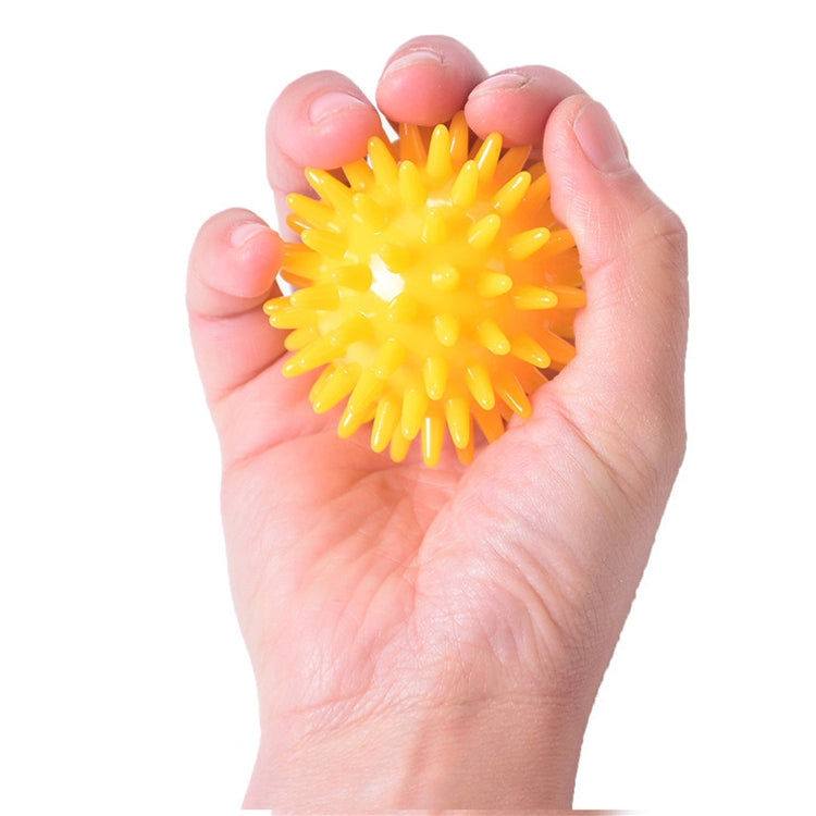 TPR Grip Ball Rehabilitation Hemiplegia Stroke Massage Finger Ball, Specification: Four Fingers, Four Fingers, Two Finger, 6cm (Yellow), 6.5cm 20 Pounds (Light Blue), 6cm With Rope (Light Blue), 5.5cm With Rope (Gray)