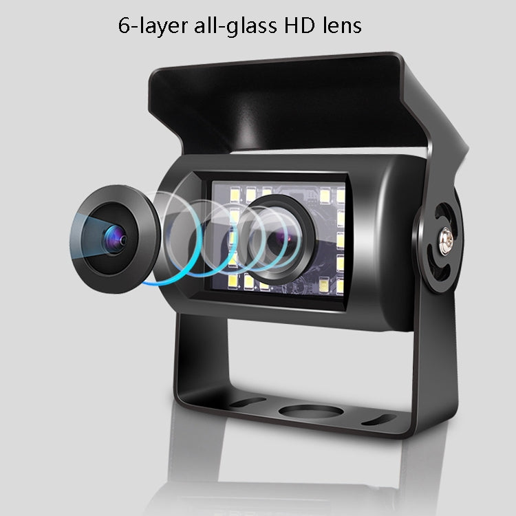 YB-CC-1 12/24V Car 7 Inch Display HD Night Vision Camera Monitoring System Truck Reverse Image, Camera+800x480 Display, Camera+1024x600 Display