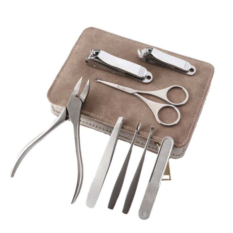 8 In 1 Nail Shear Manicure Tools Stainless Steel Nail Clippers Ordinary Nose Hair Clipper