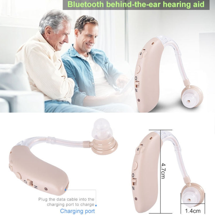 G25 Bluetooth Hearing Aid Elderly Sound Amplifier Sound Collector, EU Plug, US Plug