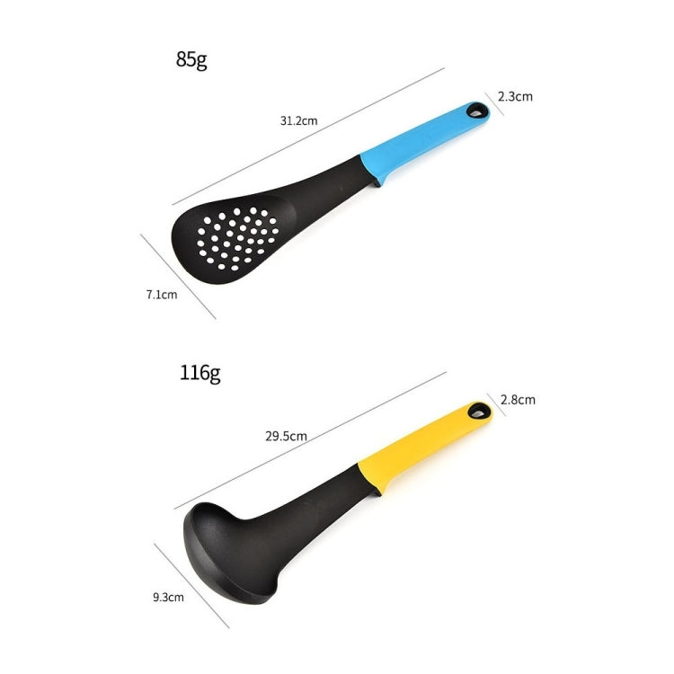 6 in 1 Kitchen Nylon Kitchenware Non-Stick Cooking Shovel Spoon Set, Shovel Spoon Set
