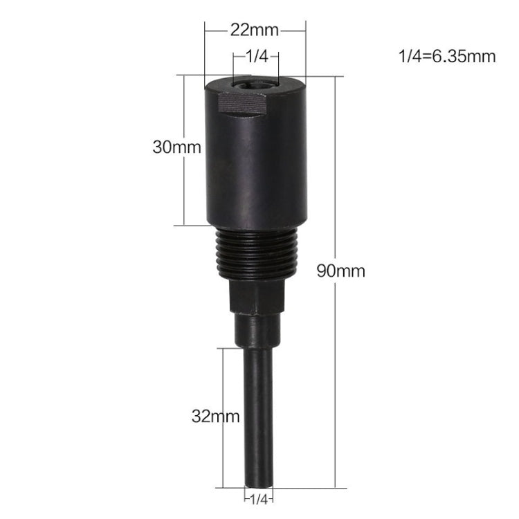 Engraving And Trimming Machine Extension Rod, Style:, 1/4 inch Handle, 8mm Handle, 1/2 inch Handle