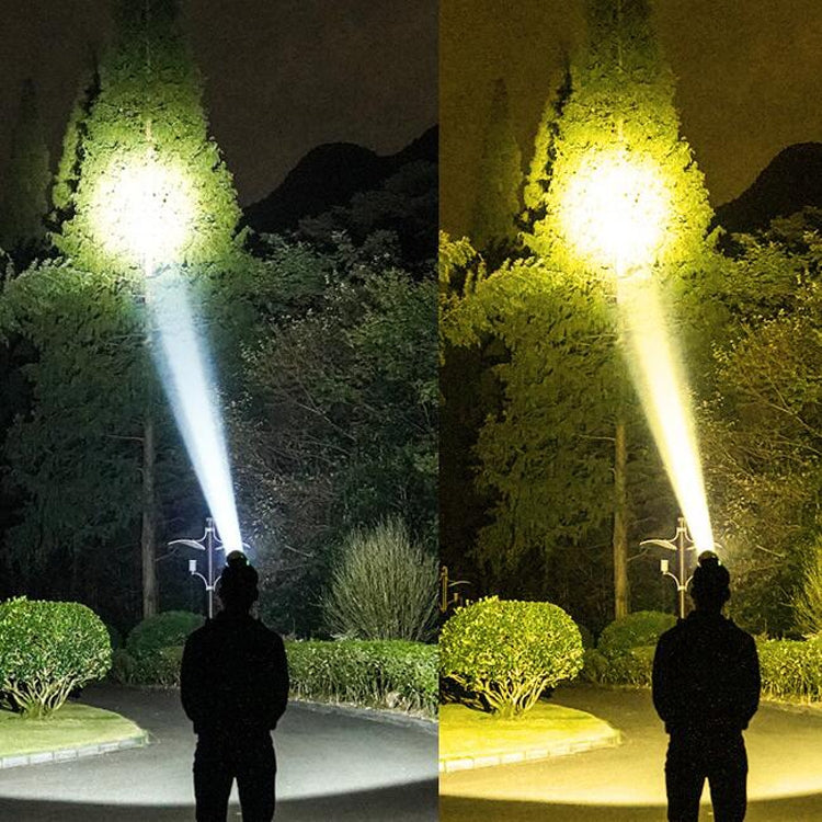 LED Night Fishing Charge Head Light Outdoor Camping Fishing Miner Light Searchlight Head-Mounted Flashlight With Charge Display, 32 Lamp Beads White Light, 32 Lamp Beads Yellow Light, 40 Lamp Beads White Light, 40 Lamp Beads Yellow Light