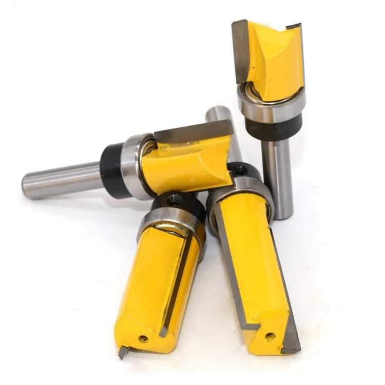 8MM Shank Copy Type Trimming Knife Straight Edge Engraving Machine Milling Cutter, 8x3/4x20mm, 8x3/4x25mm, 8x3/4x38mm, 8x3/4x50mm, 4PCS/Set