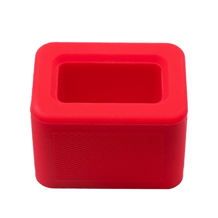 Safety Belt Holder Silicone Buckle Protective Cover, Red, Black, Blue