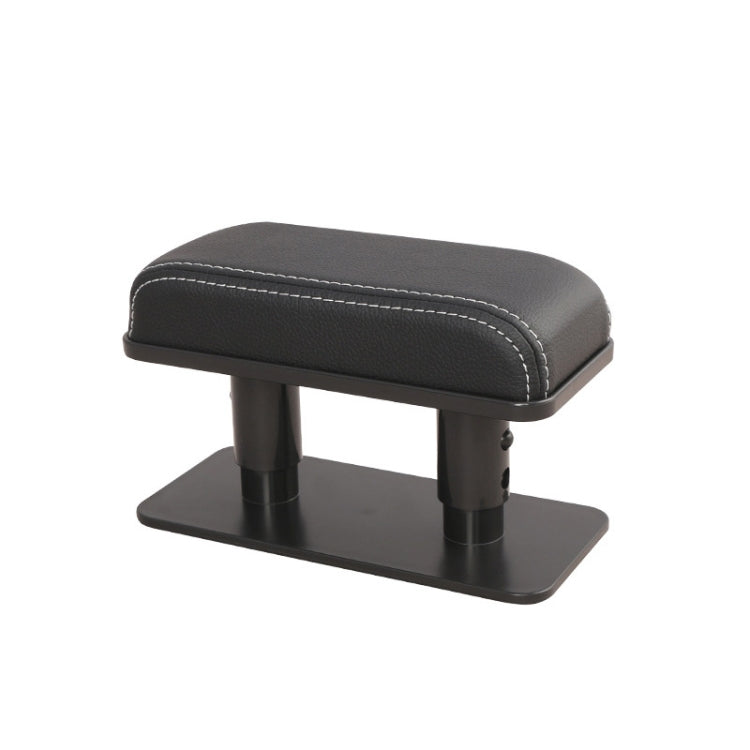 Car Arm Handle Seat Left Hand Elbow Tray Universal Leather Increasing Pad Central Armrest Box, Black+Black line, Beige, Brown, Gray, Black+White Line, Black+Red Line