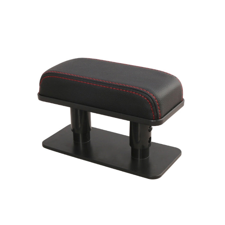 Car Arm Handle Seat Left Hand Elbow Tray Universal Leather Increasing Pad Central Armrest Box, Black+Black line, Beige, Brown, Gray, Black+White Line, Black+Red Line