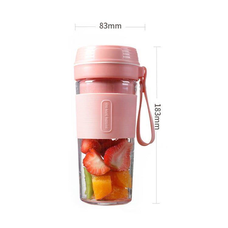 عصارة فواكه صغيرة محمولة للاستخدام المنزلي FS1300، عصارة فواكه للطلاب، شفرة مزدوجة بلون زهر الكرز، شفرة رباعية بلون أزرق جوهري، شفرة رباعية بلون زهر الكرز