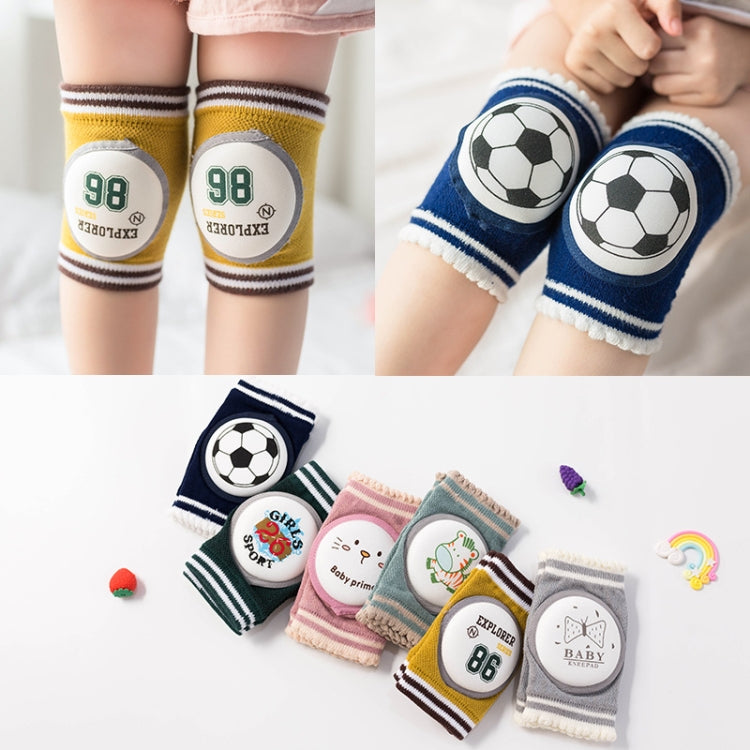 Summer Baby Knee Pads Crawling Pedestrian Anti-Fall Children Elbow Pads and Knee Pads Suitable Age:, 0-4 Years Old