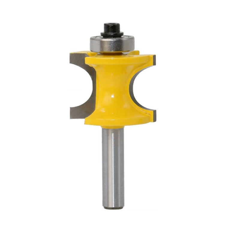 8-Shank Bearing Positive Semicircular Cutter Engraving Machine Woodworking Cutter, No. 1, No. 2, No. 3, No. 4, No. 5, 5 PCS/Set