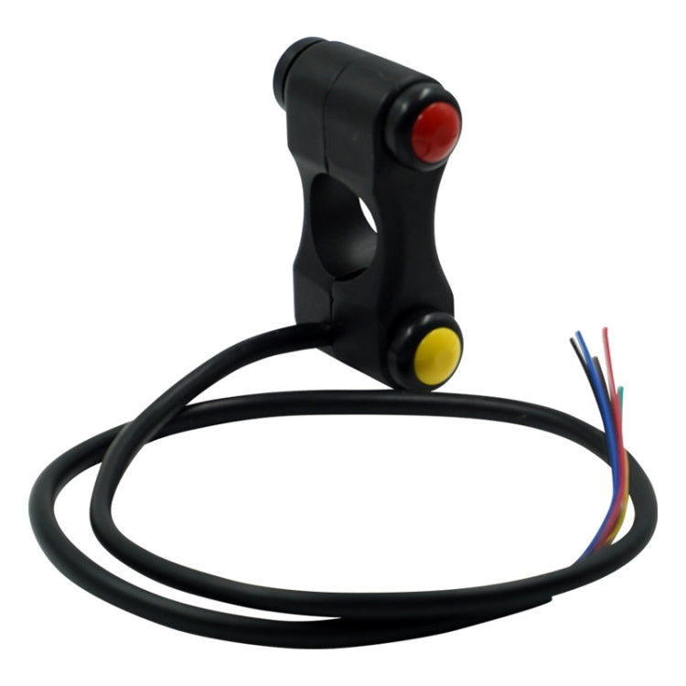 Motorcycle Electric Car Modified Accessories Three Button Multi-Function Start Speaker Far Near Light Switches, Three Button Switches
