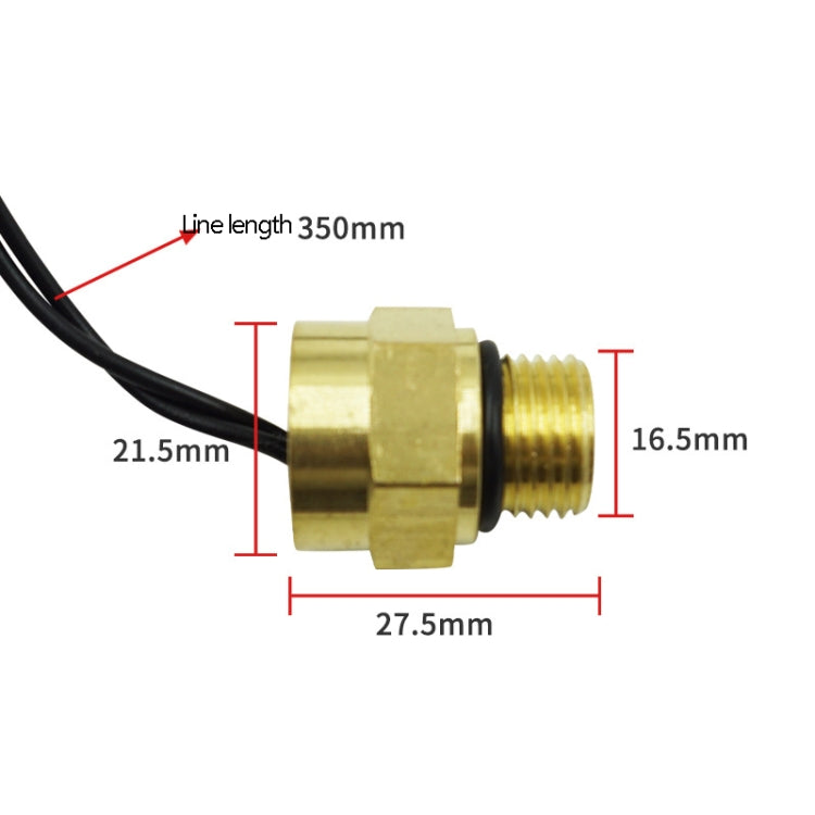 Motorcycle Off-Road Vehicle ATV Temperature Control Switch Heat Sensitive Switch Sensor, Temperature Control Switch
