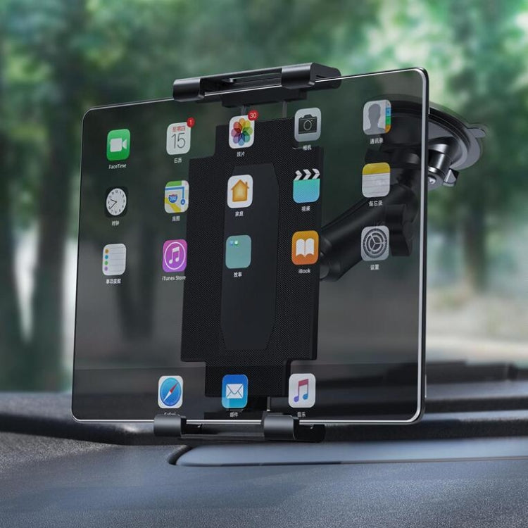 Bus Truck Mobile Phone Bracket Suction Cup Car Mobile Phone Bracket, 4 Claw Back Clip, Folding Flat Back Clip