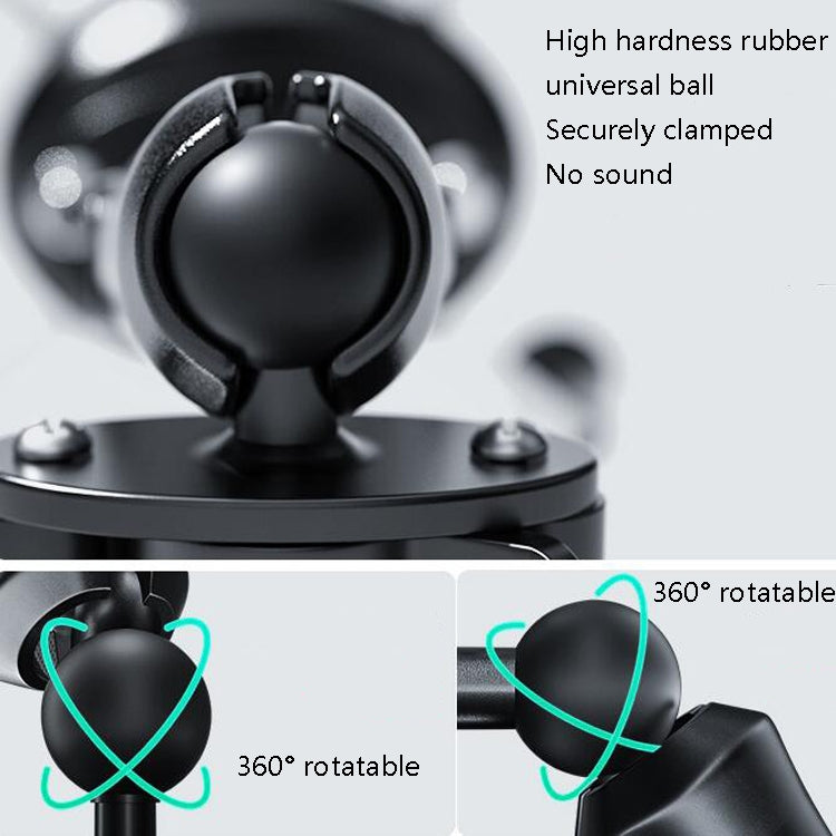 Bus Truck Mobile Phone Bracket Suction Cup Car Mobile Phone Bracket, 4 Claw Back Clip, Folding Flat Back Clip