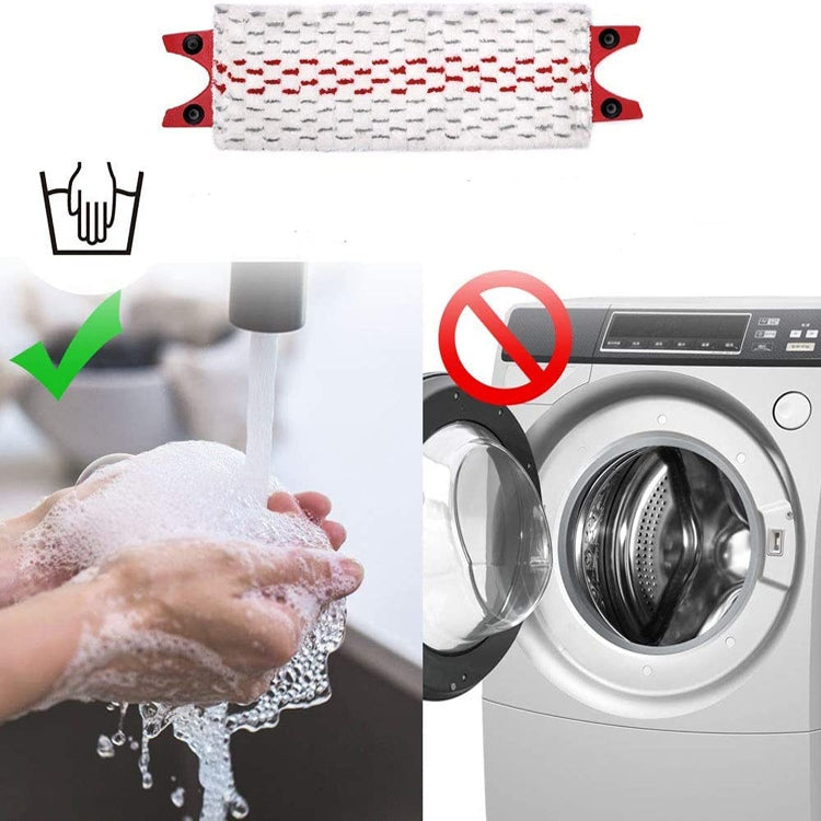 2 PCS Spray Mop Head Flat Mop Cloth Suitable For Vileda UltraMax