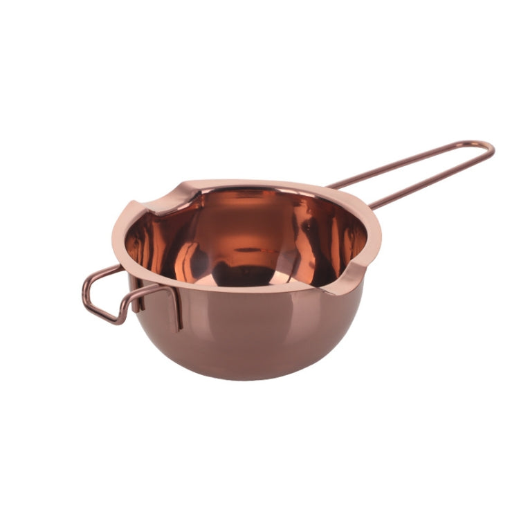Cheese Butter Chocolate Stainless Steel Melting Bowl, True Color, Gold, Rose Gold, Magic Colorful