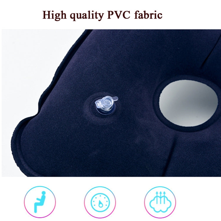 Anti-Decubitus Inflatable Cushion Pregnant Women Elderly Health Care Cushion,Style: Square Blue, Square Blue