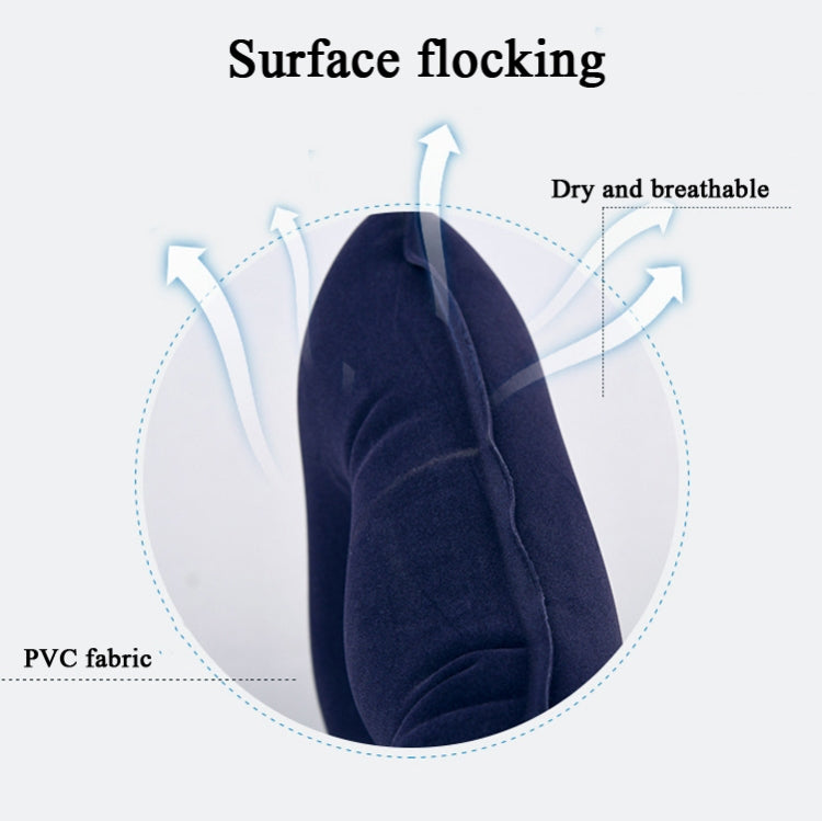 Anti-Decubitus Inflatable Cushion Pregnant Women Elderly Health Care Cushion,Style: Square Blue, Square Blue