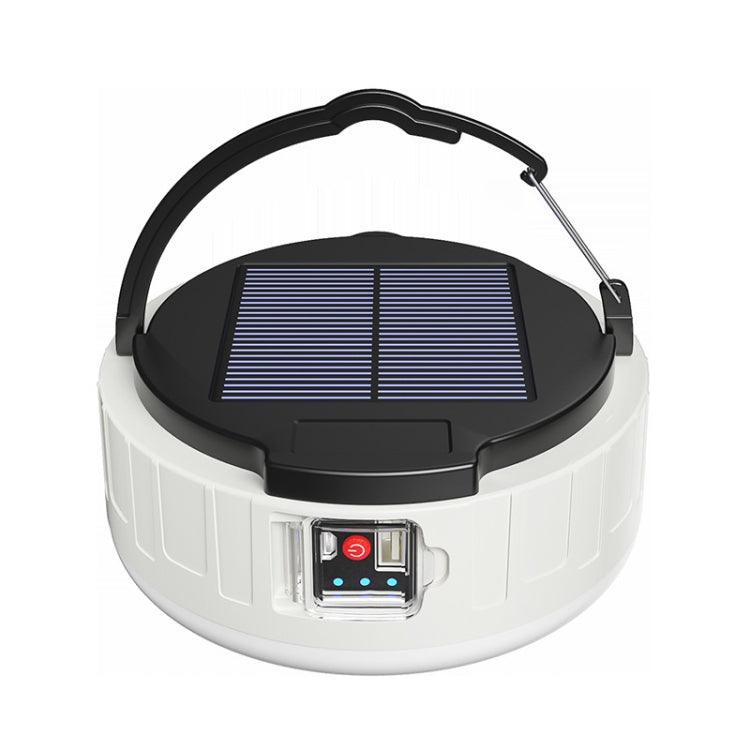 HB208 Solar Power 10W 37 LED Household Emergency Light Mobile Night Market Light Camping Light
