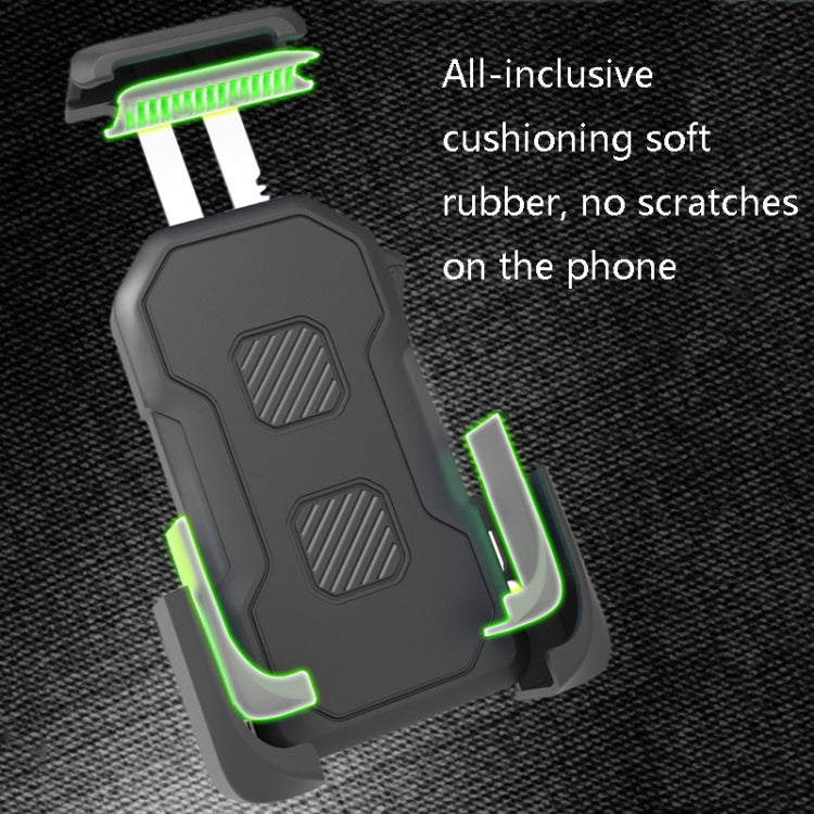 HW-68 Motorcycle Bicycle Navigation Mobile Phone Bracket, Style:, Round Handlebar, Rearview Mirror, U-shaped Handlebar