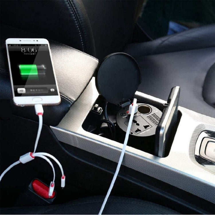 150W 12V To 220V Car Inverter Dual USB 2.1A Power Converter Booster, 150W 12V To 220V