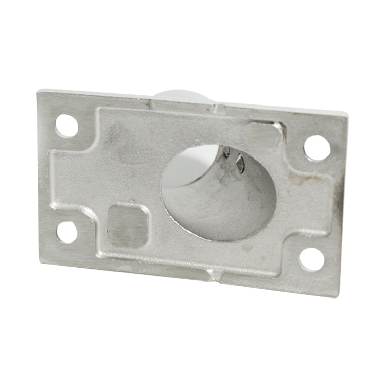 Thicken 316 Stainless Steel 60-Degree Square Tube Base Marine Boat Hardwares, Specifications:, 22mm, 25mm
