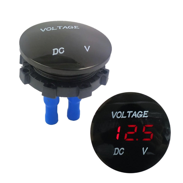 DC12-24V Automotive Battery DC Digital Display Voltage Meter Modified Measuring Instrument, DC12-24V(Blue Light), DC12-24V(Red Light), DC12-24V(Green Light), DC12-24V(White Light), DC12-24V(Orange Light)