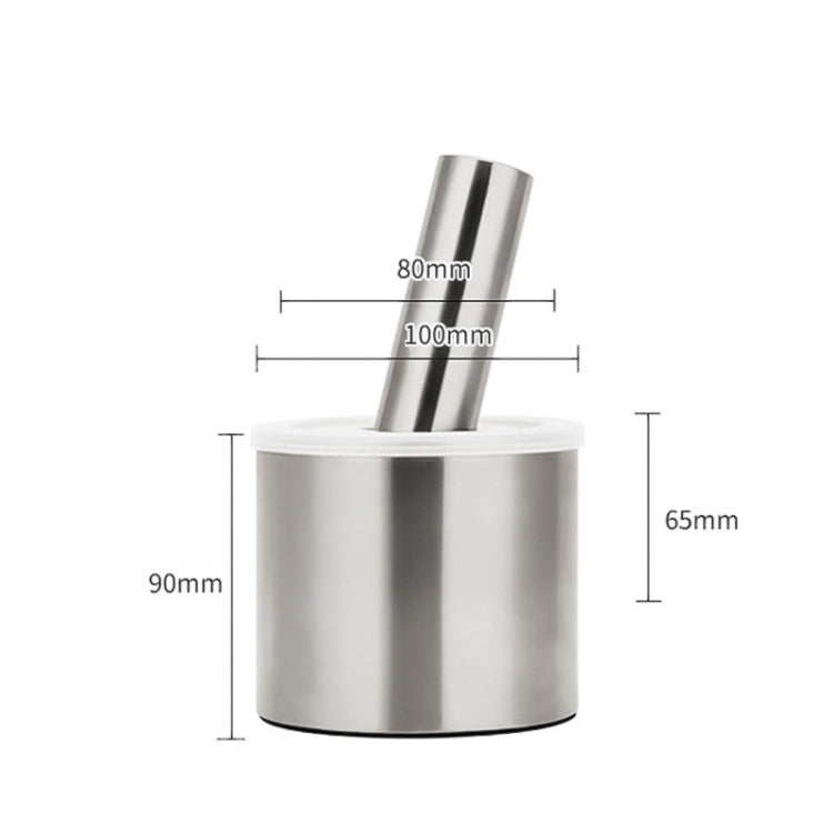 Kitchen 304 Stainless Steel Garlic Masher Spice Bean Nut Grinder, Straight Shape, Waist Shape, Drum Shape, Big Bowl Shape, Large Drum Shape