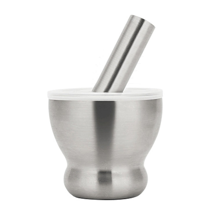 Kitchen 304 Stainless Steel Garlic Masher Spice Bean Nut Grinder, Straight Shape, Waist Shape, Drum Shape, Big Bowl Shape, Large Drum Shape