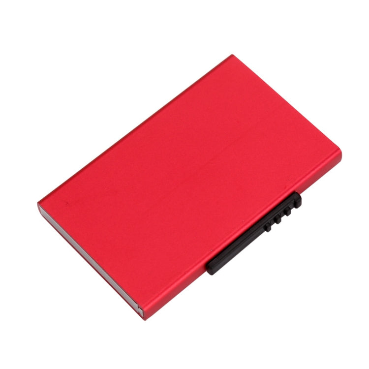 RFID Anti-Theft And Anti-Magnetic Aluminum Alloy Credit Card Case, Red, Blue, Black, Golden, Silver, Gray