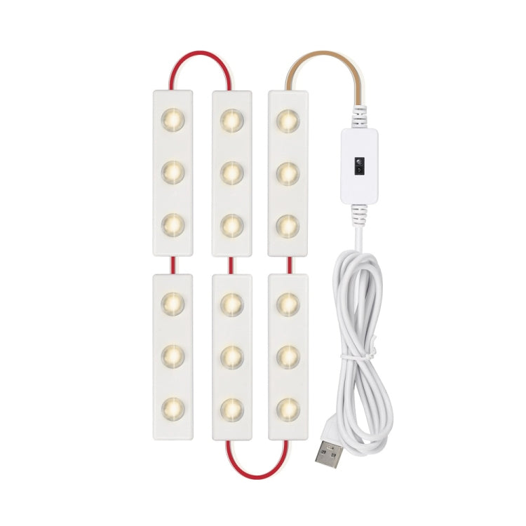LED Mirror Front Lamp USB Infrared Sensor Makeup Mirror Fill Light, 2 in 1 Infrared Sensor, 6 in 1 Infrared Sensor, 10 in 1 Infrared Sensor, 14 in 1 Infrared Sensor