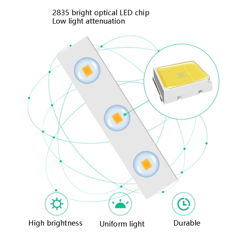 LED Mirror Front Lamp USB Touch Sensor Switch Makeup Live Broadcast Fill Light, 2 in 1 Touch Sensor, 6 in 1 Touch Sensor, 10 in 1 Touch Sensor, 14 in 1 Touch Sensor
