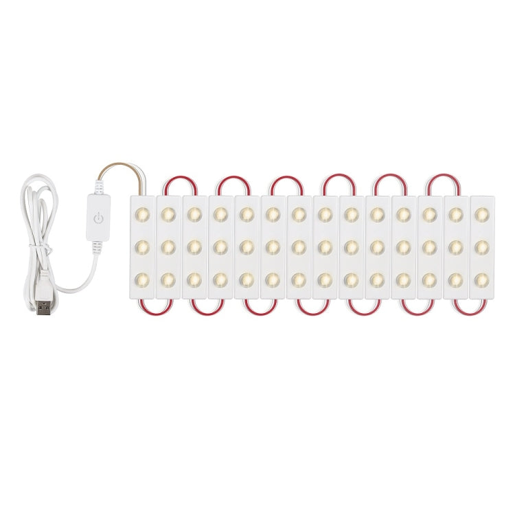 LED Mirror Front Lamp USB Touch Sensor Switch Makeup Live Broadcast Fill Light, 2 in 1 Touch Sensor, 6 in 1 Touch Sensor, 10 in 1 Touch Sensor, 14 in 1 Touch Sensor
