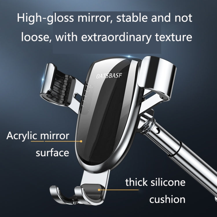 OATSBASF 03513 Phone Car Magnetic Telescopic Bracket Suction Cup Type Navigation Mobile Phone Bracket, 03513