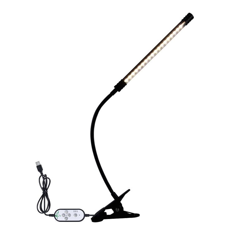 LED Plant Lamp Full Spectroscopy Natural White Remote Control Dimming Plant Growth Lamp, 9W Single Head, 18W Double Head, 27W Three Head, 36W Four Head