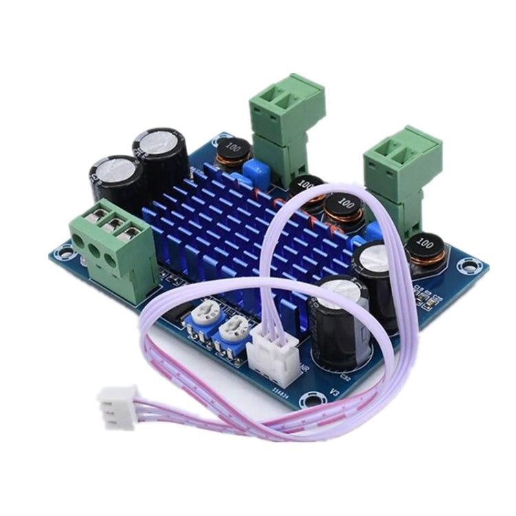 لوحة مضخم الطاقة الرقمي عالي القدرة HW-447 هيكل TPA3116D2، قابس مخصص، خرج 5-28 فولت، 120 واط