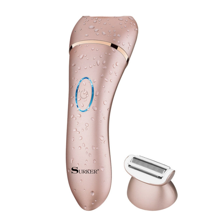 Suker SK-517 Electric Water Eluting Hair Removal Device Women Household Hair Plucker Multifunctional Two-In-One Shaver Epilator