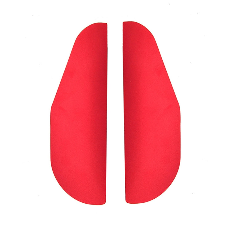 Car Rear View Mirror Rain Eyebrow Cover Catering Mirror Aluminum Alloy Rain Shield, DM-104 (Black), DM-104(Red), DM-104 (Silver)