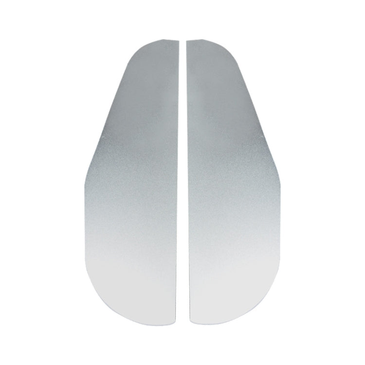 Car Rear View Mirror Rain Eyebrow Cover Catering Mirror Aluminum Alloy Rain Shield, DM-104 (Black), DM-104(Red), DM-104 (Silver)