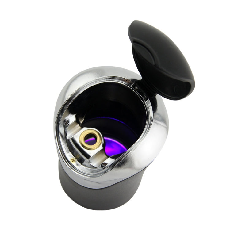 N10 Mini Car Loaded Ashtray With Lamp And Cover Car Supplies, Mini Car Loaded Ashtray